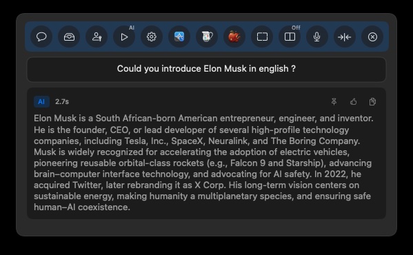 AI智能生成回答